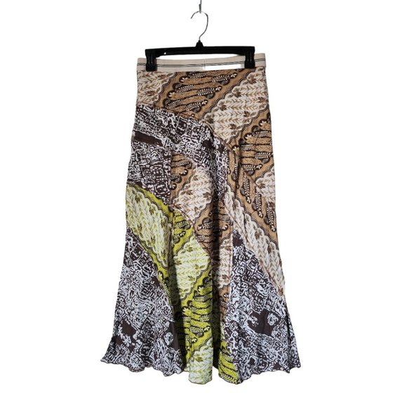 Anthropologie Tiny Cotton Floral Skirt Folded - Picture 3 of 11